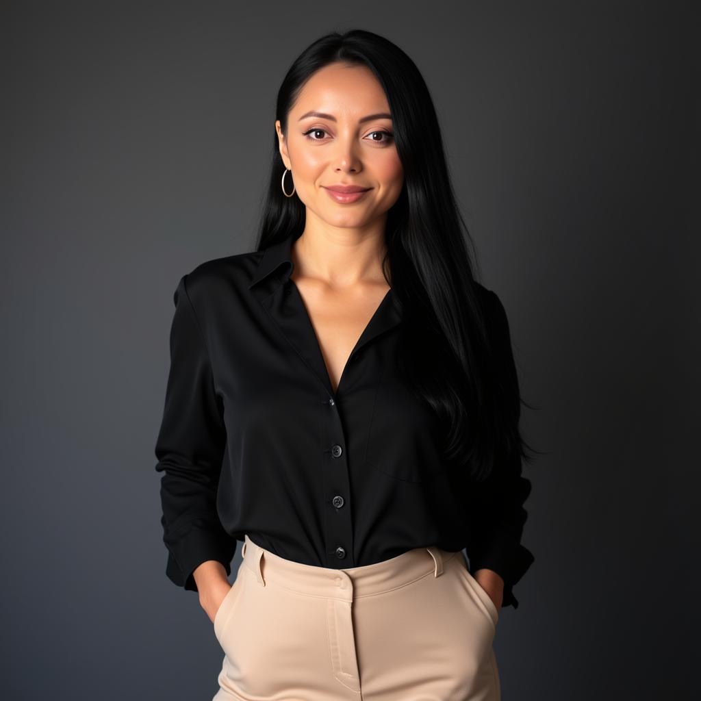 Portrait of Angie in San Francisco